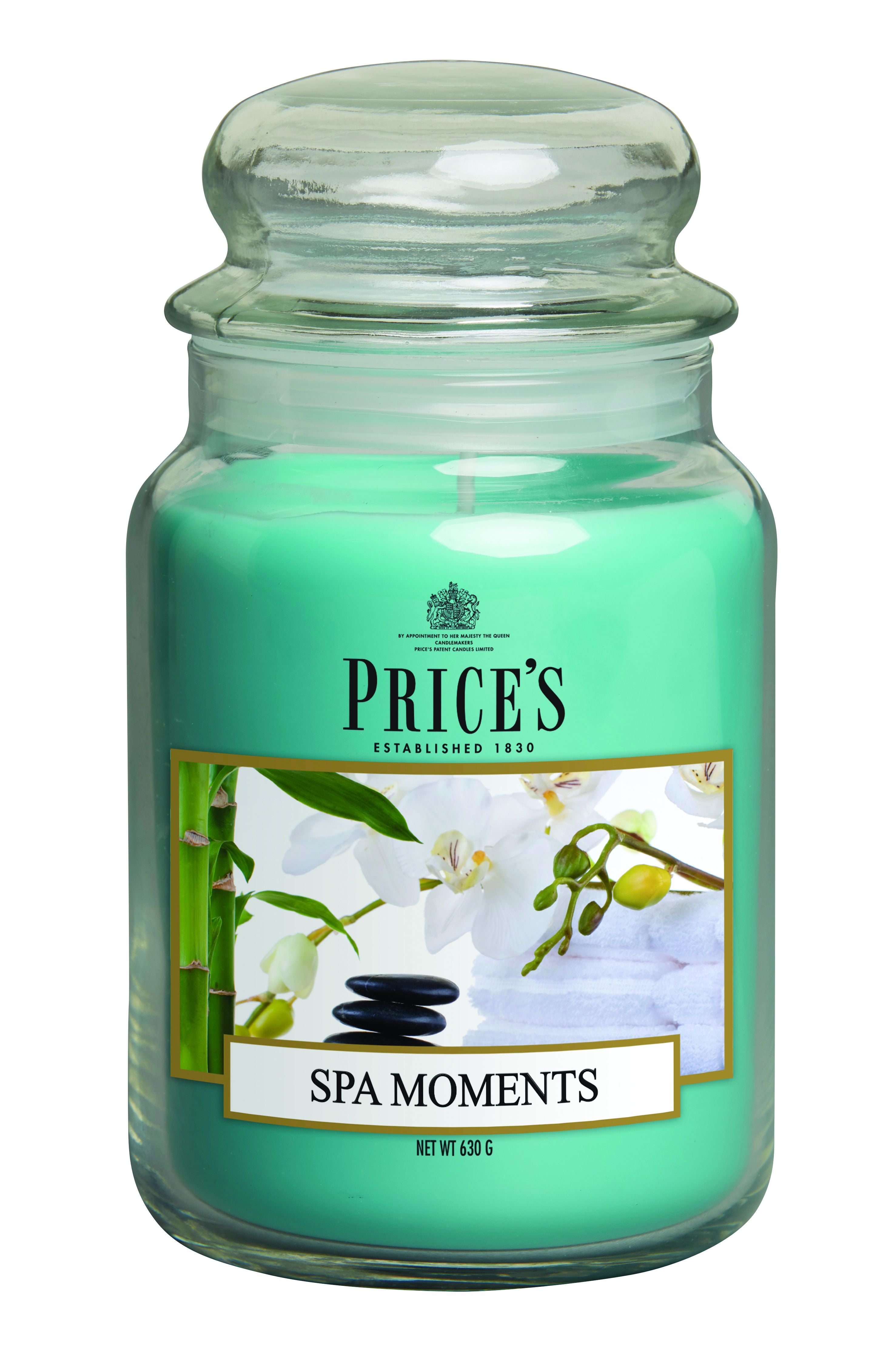 Price’s Large Scented Candle Jar with Lid – Long-Lasting Aroma