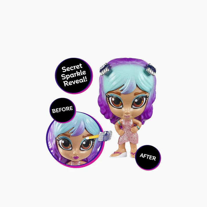 Shimmer N Sparkle – دمية InstaGlam Hayley مع مكياج حقيقي
