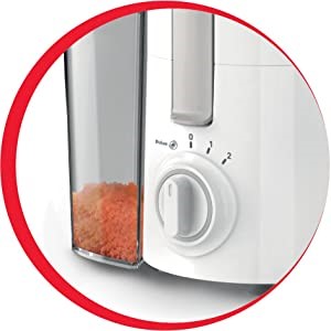 MOULINEX Juicer | Fruitelia Juice Extractor | 350W | White | JU370127
