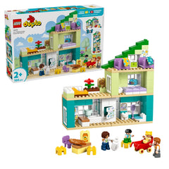 LEGO DUPLO 3 in 1 Modern Family House with Figures – 166 Pieces | Set 10470