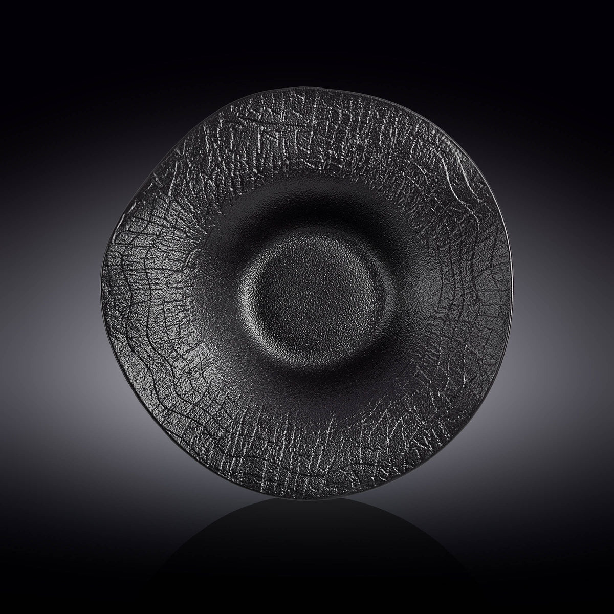 Wilmax WoodStone Deep Bowl - Black