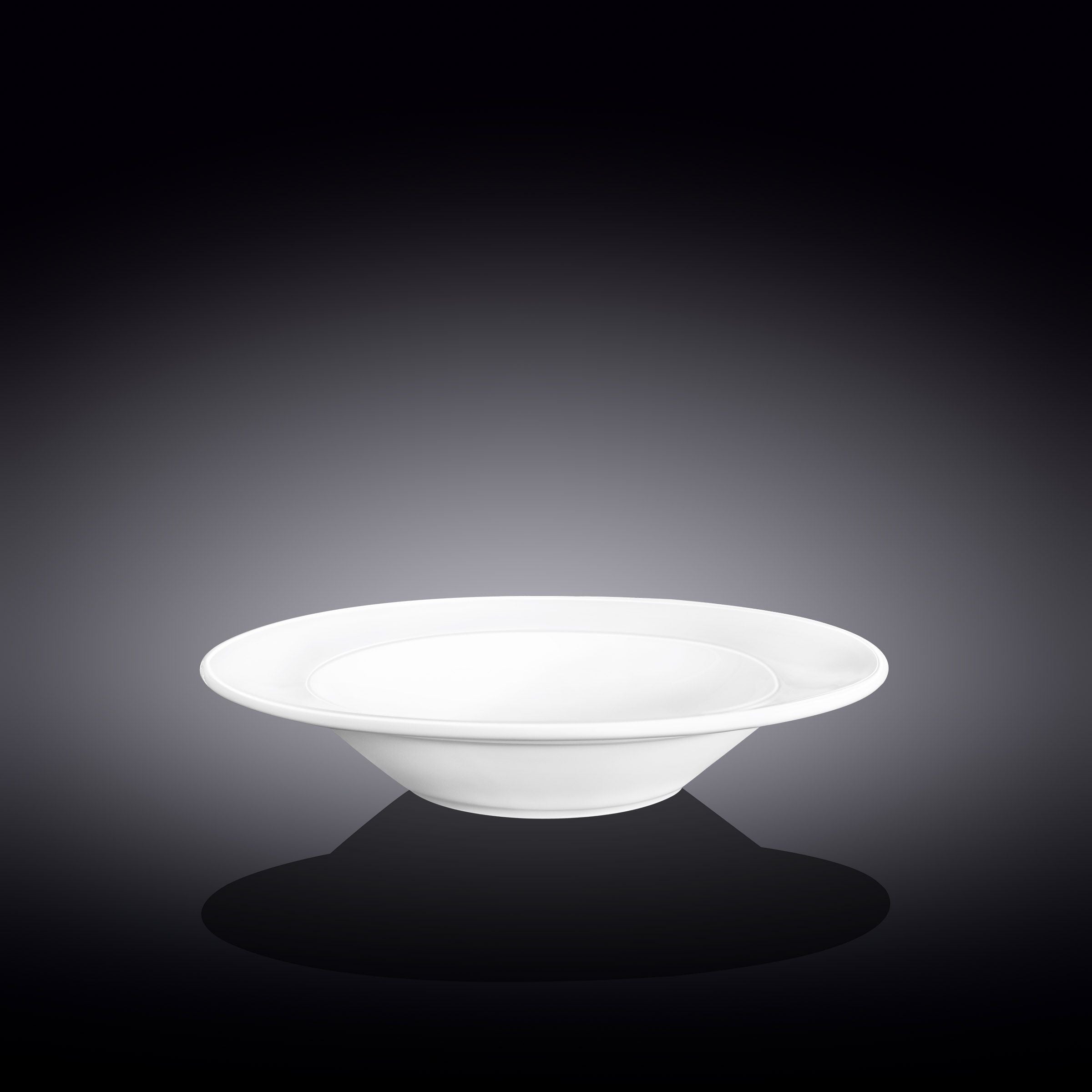 طبق عميق من Wilmax Stella Pro - أبيض أنيق وفاخر