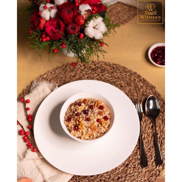 زبدية Wilmax 15 سم - أبيض متين وعصري