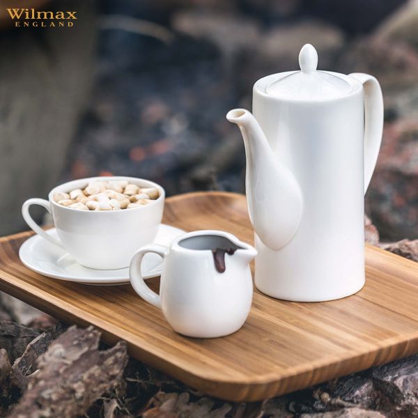 Wilmax 150ml Milk Jug - White, Elegant & Durable