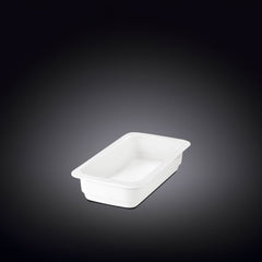 Wilmax 33×18cm Rectangular Plate - White Porcelain