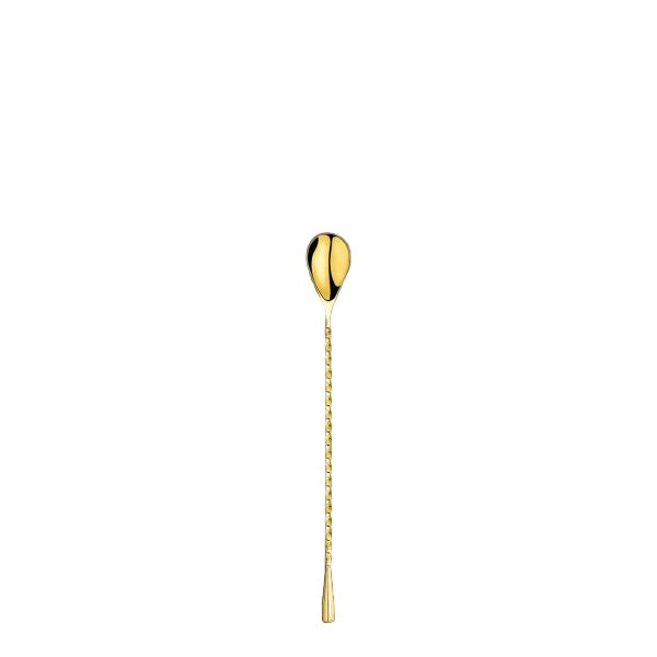 Wilmax 25cm Gold Steel Spoon - Elegant & Durable