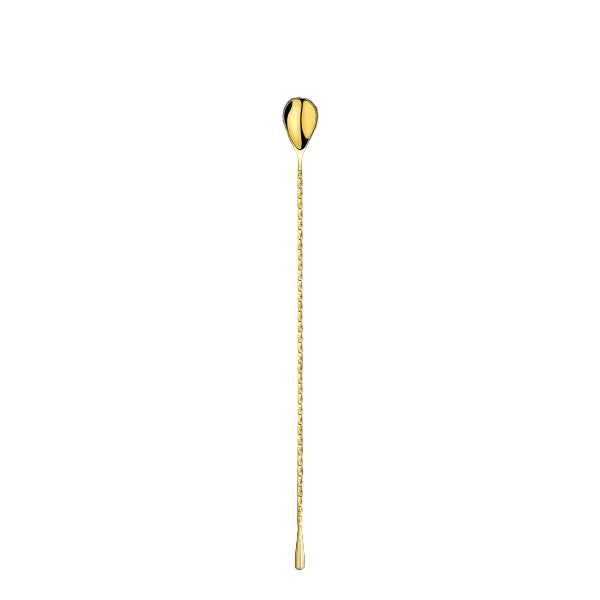 Wilmax 40cm Gold Steel Spoon - Luxury & Practical