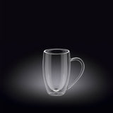 Wilmax Double Wall Glass Cup - Elegant & Insulated