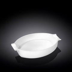 Wilmax 26×17cm Oval Oven Dish - White Porcelain