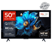 تلفزيون TCL 50P7K-UK 50 بوصة QLED 4K Google TV Dolby Vision