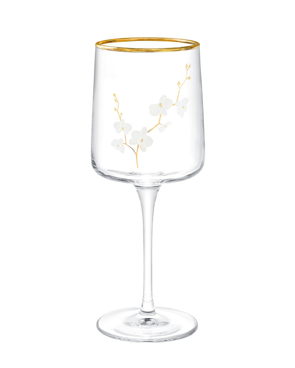 Musette - Branche D'amour Gold 4-piece Wine Glass Set - 320ml - Madame Coco JO