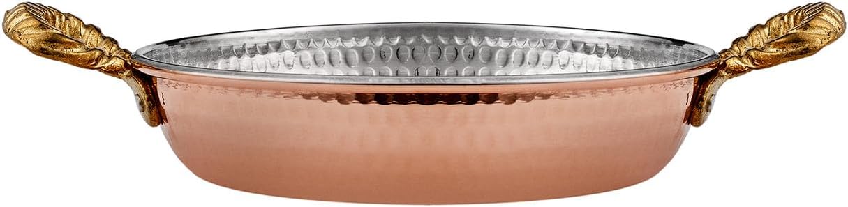 KARACA Ahlat Copper Plate, 14cm – Classic Elegance