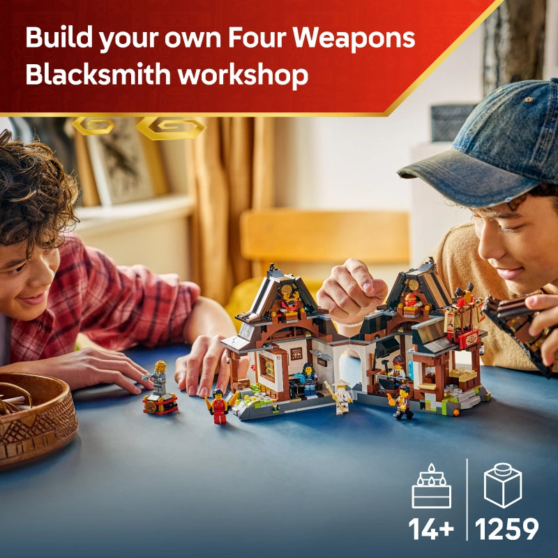 LEGO NINJAGO حداد الأسلحة 71858 – 1259 قطعة
