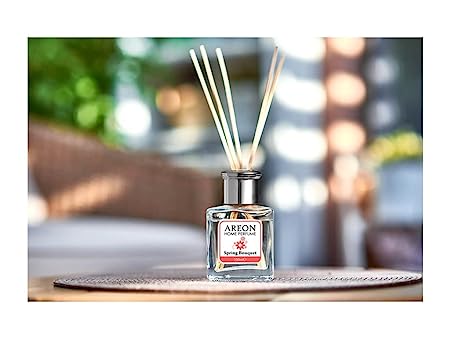 Areon Home Perfume Sticks 150ml - Spring Bouquet, 10 Reed Sticks