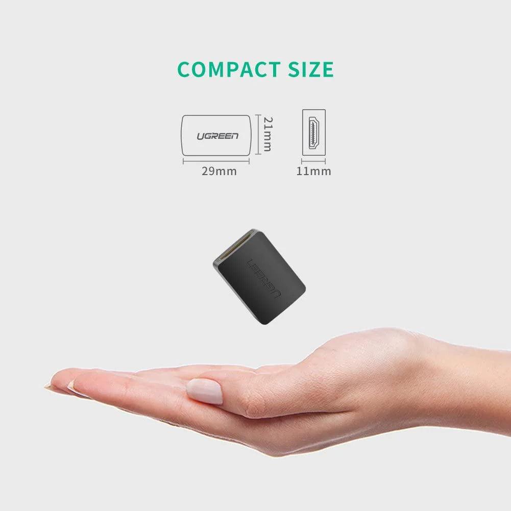 محول يوجرين فيميل الى فيميل HDMI - الاسود