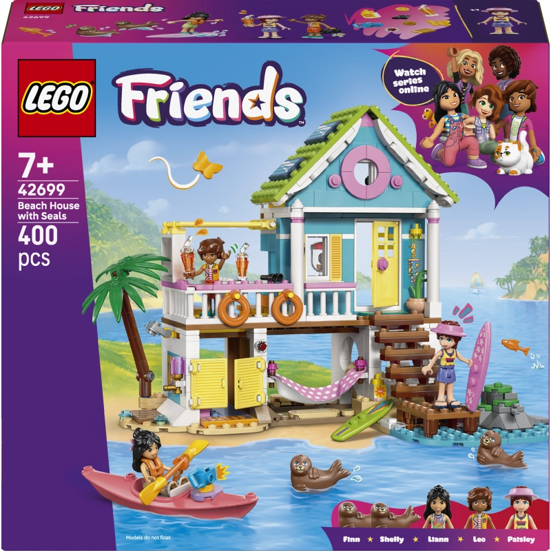 LEGO Friends بيت الشاطئ 42699 – 400 قطعة