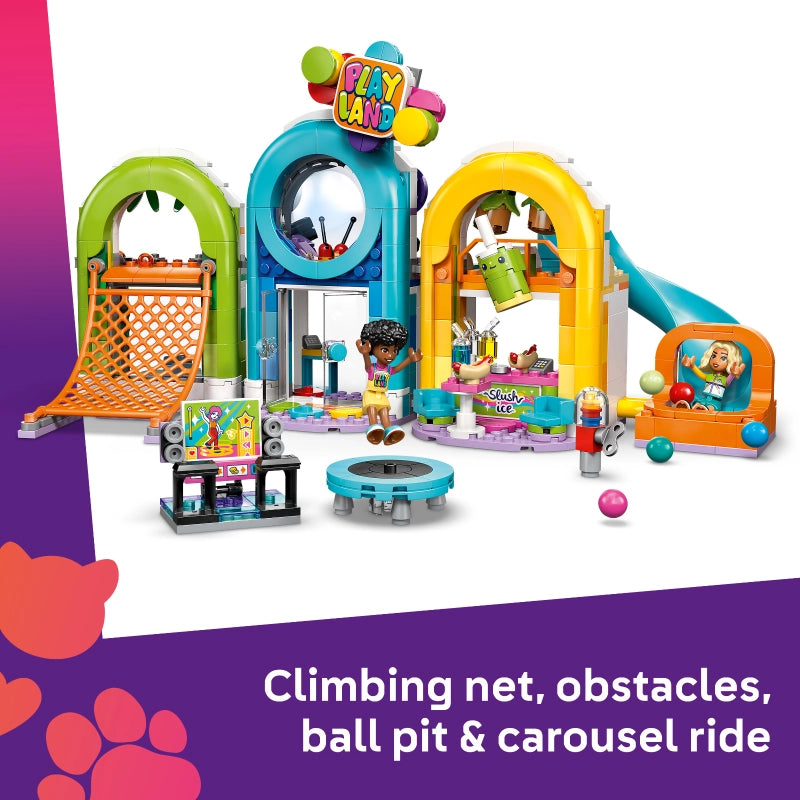 LEGO Friends Fun Indoor Playground – 668 Pieces | Set 42686