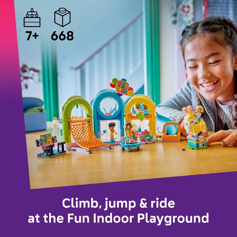 LEGO Friends Fun Indoor Playground – 668 Pieces | Set 42686