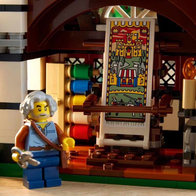 LEGO Icons Medieval Town Square – 3304 Pieces | Set 10332 (Rare Edition)