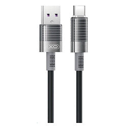 كابل XO NB282 USB إلى Type-C 6A – شحن سريع بطول 1 متر