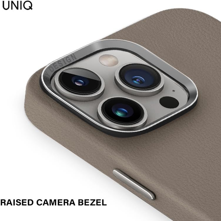 كفر UNIQ LYDEN لهاتف iPhone 16 Pro 6.3 MagClick – Flint Grey