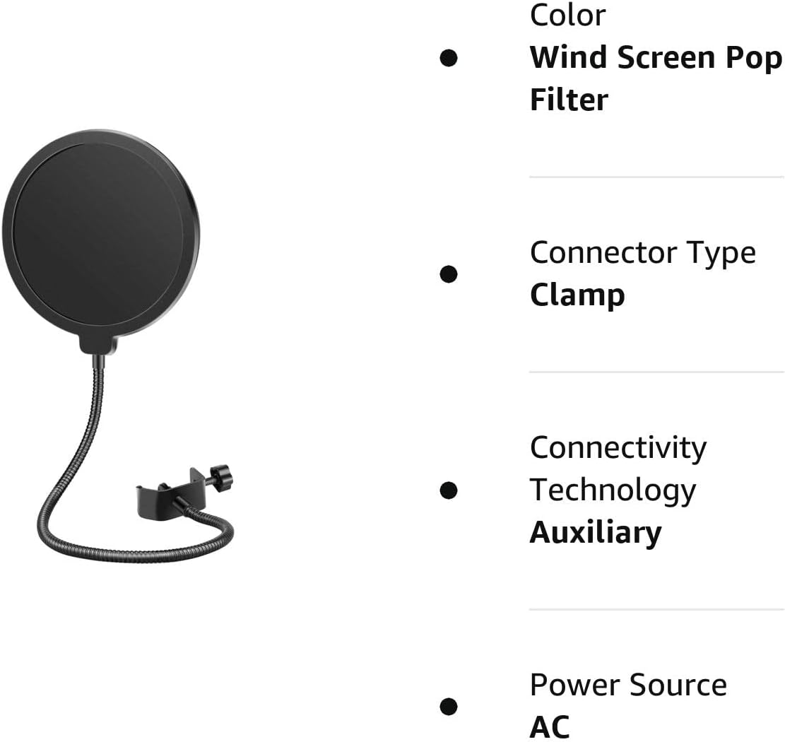 فلتر ميكروفون احترافي متوافق مع جميع الميكروفونات من Neewer