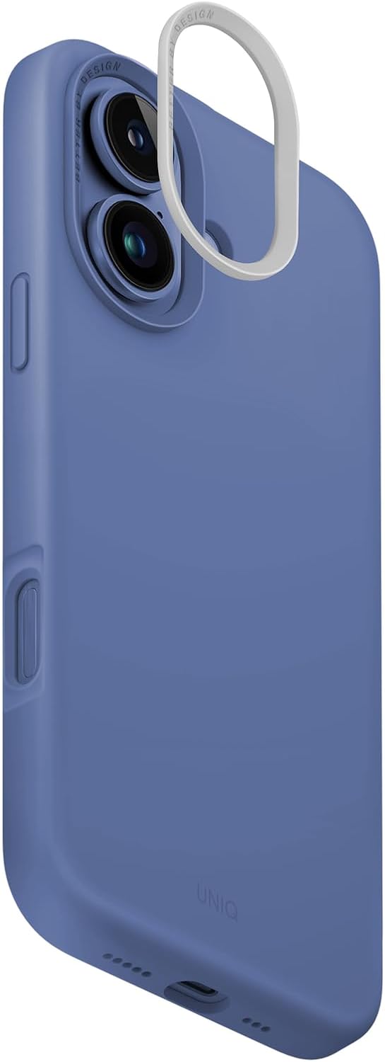 UNIQ HYBRID IPHONE 16 (2024) 6.1 MAGCLICK CHARGING LINO HUE - PEARL BLUE
