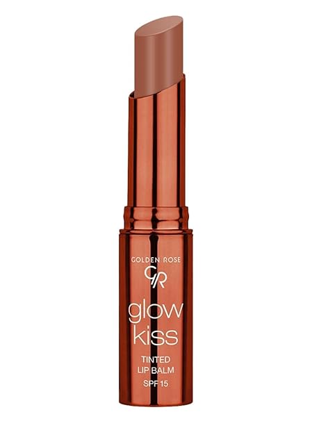 Golden Rose Glow Kiss Choco Cake Lip Balm – Vegan, SPF15