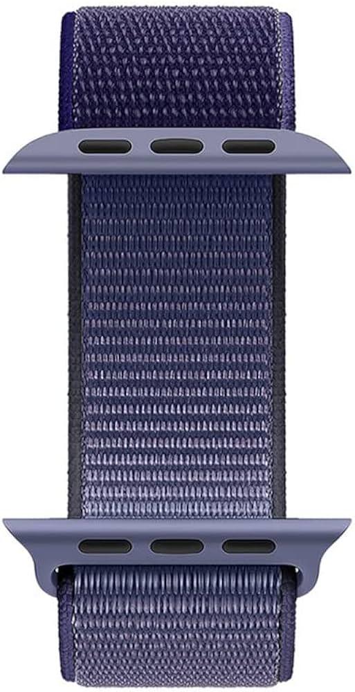 حزام روك روز المصنوع من النايلون لساعة ابل مقاس 42 - 44 ملم أنيق ومتين