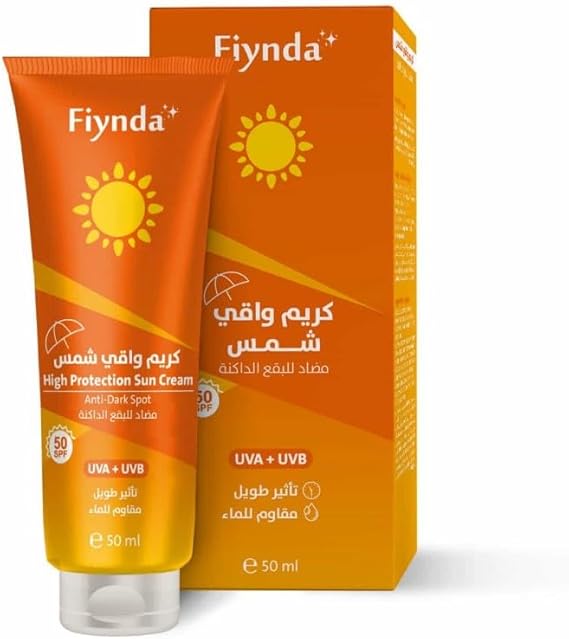 FIYNDA Whitening Face Sunscreen Cream 50ml – Depigmentation & Protection