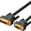 كابل يوجرين DVI 24+1 إلى VGA 1.5م – ذكر إلى ذكر عالي الجودة