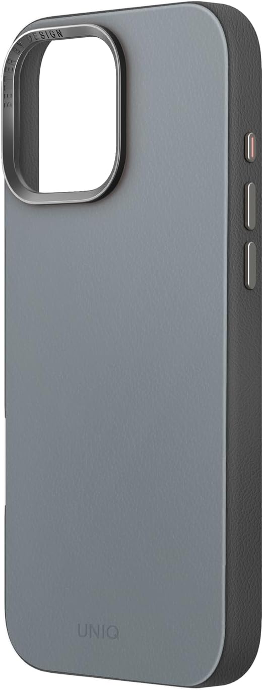 كفر UNIQ LYDEN DS لهاتف iPhone 16 Pro MagClick – Washed Blue/Black