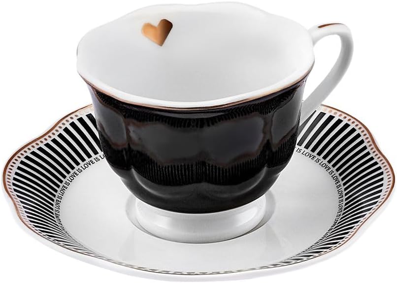 Karaca Piraye Coffee Cup Set of 6, 80ml