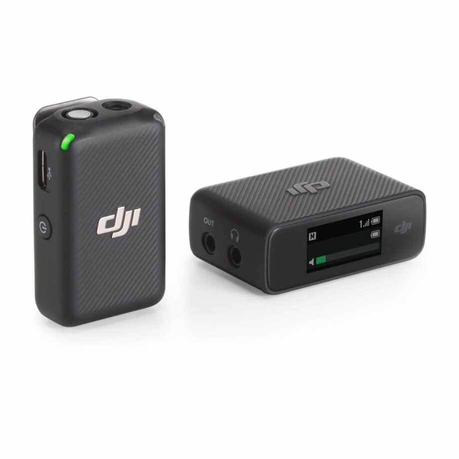 ميكروفون دي جي اي لاسلكي بتقنية لافيلار مع مدى 250 متر (1 TX + 1 RX)