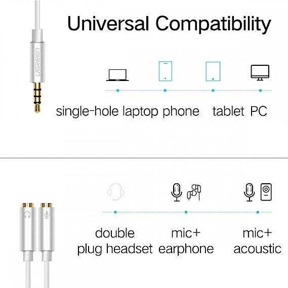 كابل يوجرين 3.5mm ذكر إلى أنثى - متين وموثوق به