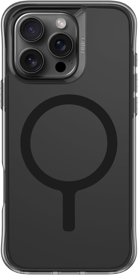 غطاء UNIQ HYBRID iPhone 16 Pro MagClick LifePro Xtreme – Smoke