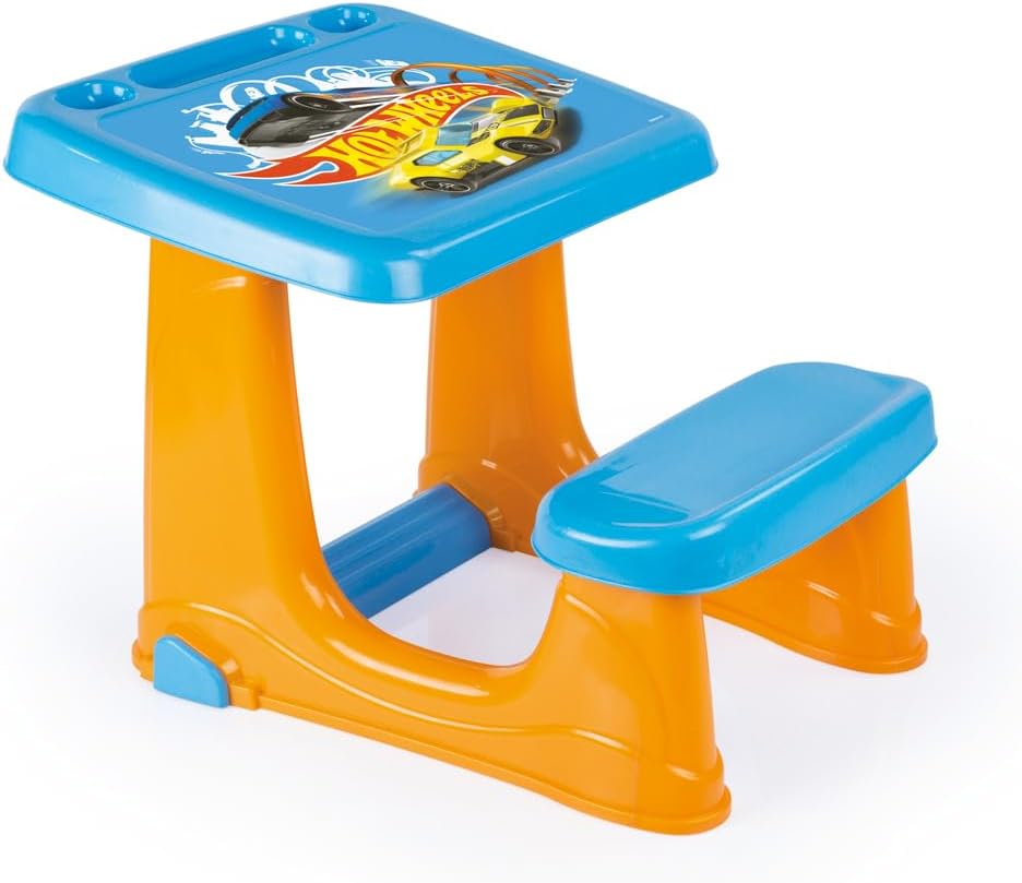 مكتب Hot Wheels للأطفال من DOLU – طاولة كتابة قابلة للتعديل