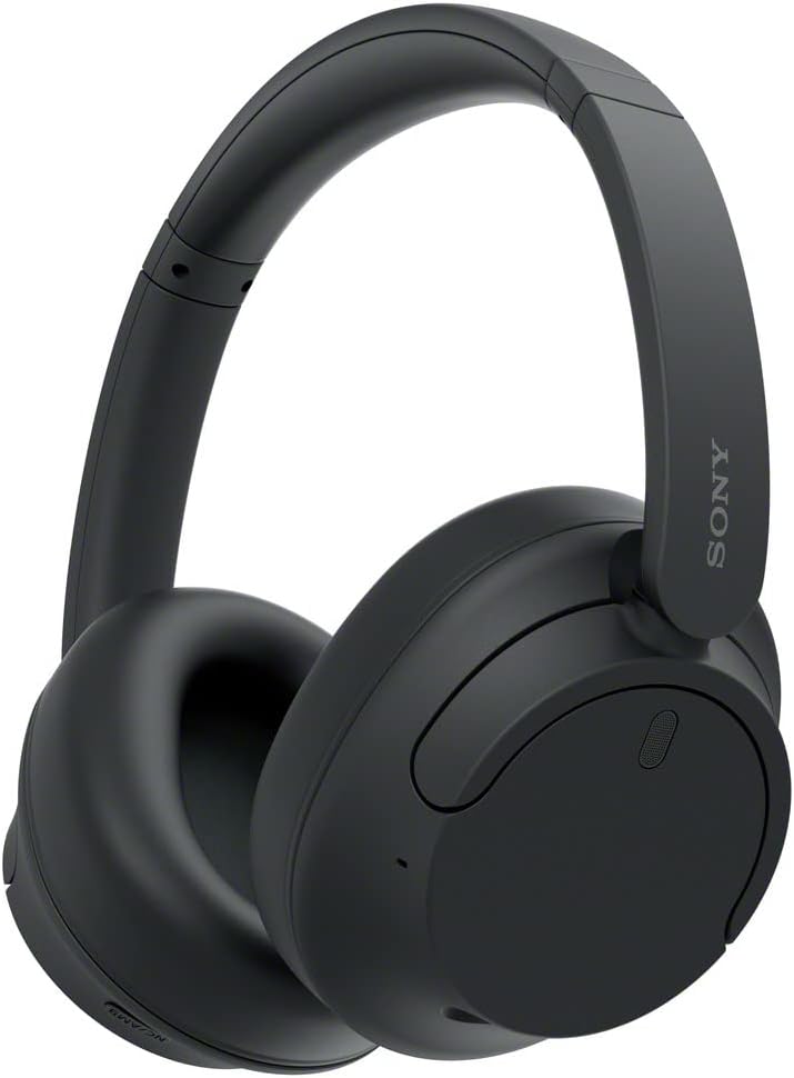 Sony Noise Canceling Wireless Headphones Bluetooth Over The Ear Headset with Microphone