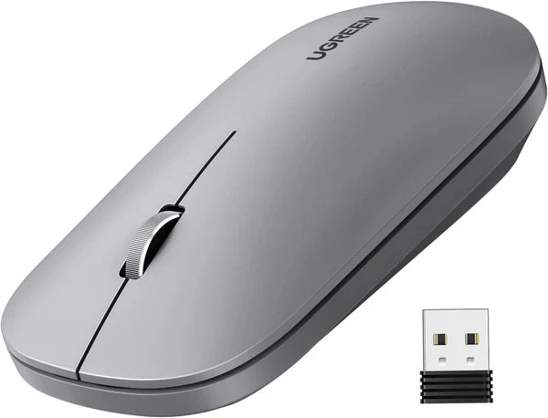 UGREEN Slim Wireless Mouse – Silent, Portable, 4000 DPI