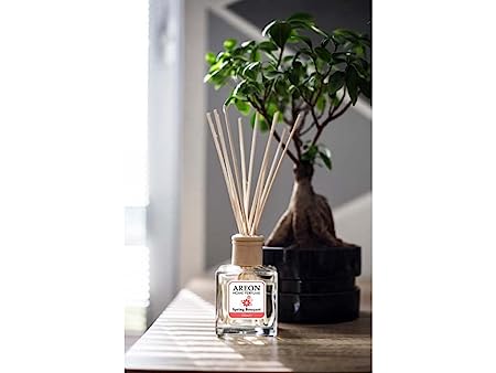 Areon Home Perfume Sticks 150ml - Spring Bouquet, 10 Reed Sticks