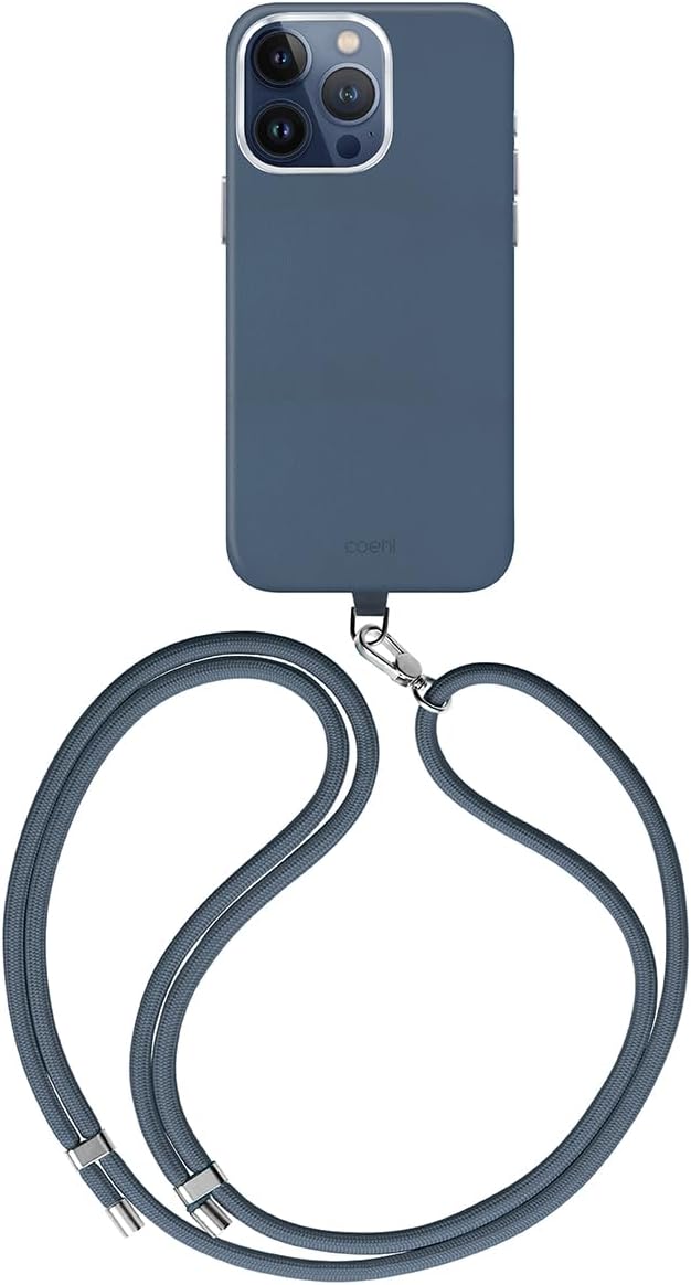 غطاء UNIQ COEHL لهاتف iPhone 15 Pro – الشحن المغناطيسي – Sapphire Blue