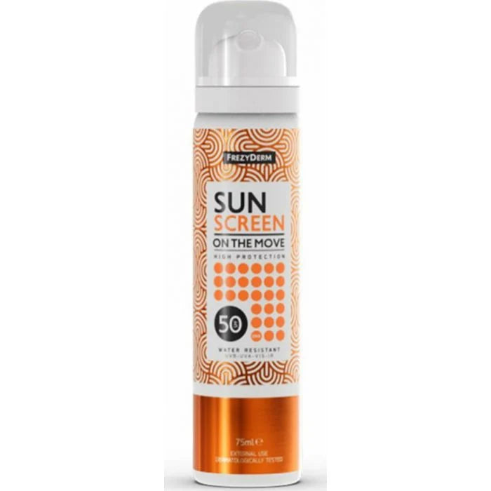 Frezyderm SPF50 Sun Mist – Portable High Protection Spray
