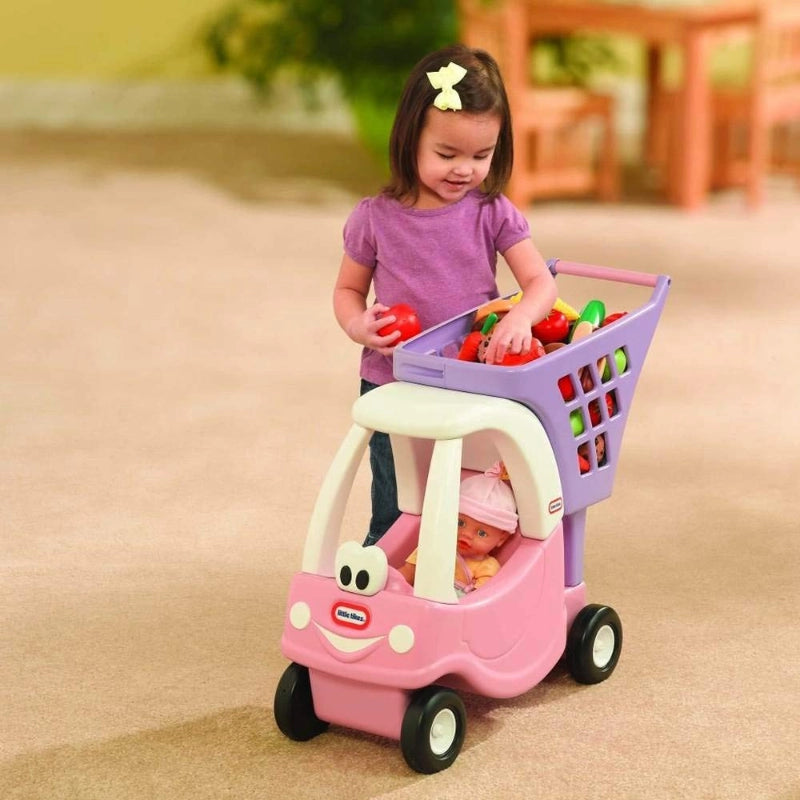 Little Tikes عربة تسوق أميرات للأطفال لعب تمثيلي