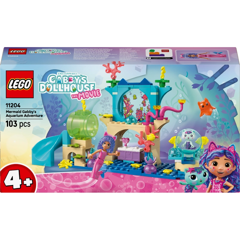 LEGO Gabby حوض الأسماك 11204 – 103 قطعة