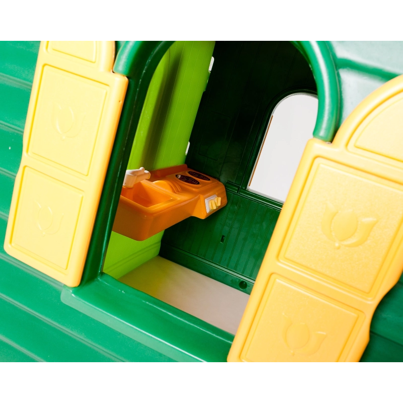 Little Tikes بيت لعب ريفي للأطفال خارجي أخضر