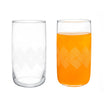 Musette-white Rugs 4-piece Beverage Glass Set - Madame Coco JO