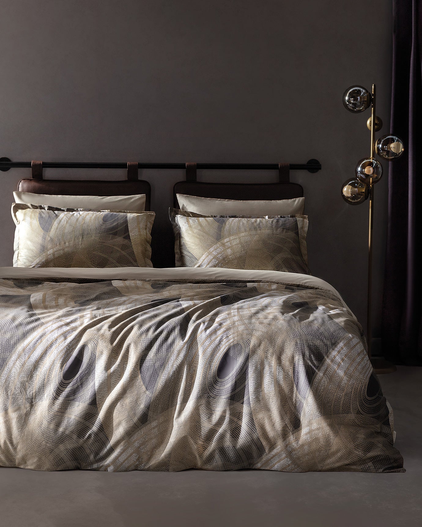 Lena King Size Luxury Satin Duvet Cover Set - Madame Coco JO