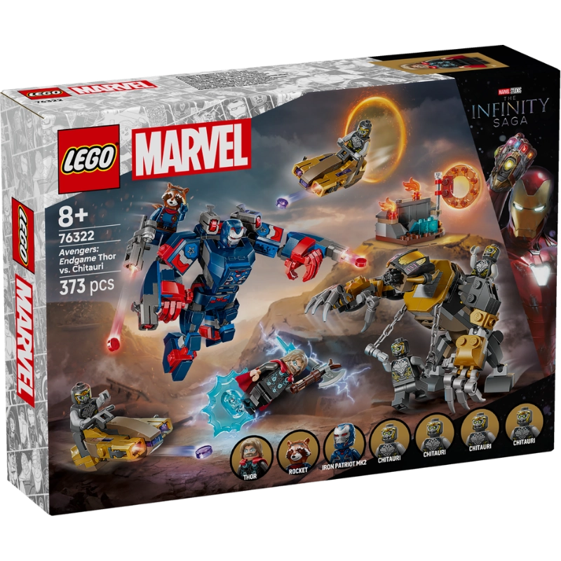 LEGO Marvel ثور ضد شيتوري 76322 – 373 قطعة