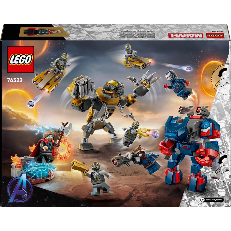 LEGO Marvel ثور ضد شيتوري 76322 – 373 قطعة