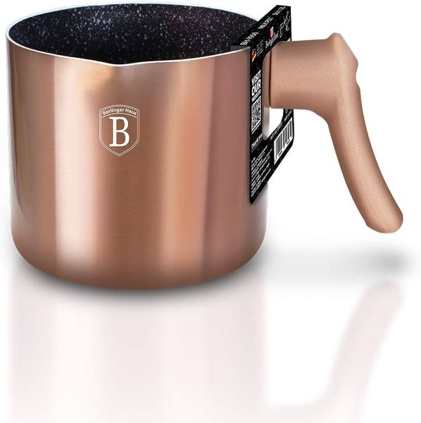 إبريق حليب 1.2 لتر Berlinger Haus – روز غولد أنيق